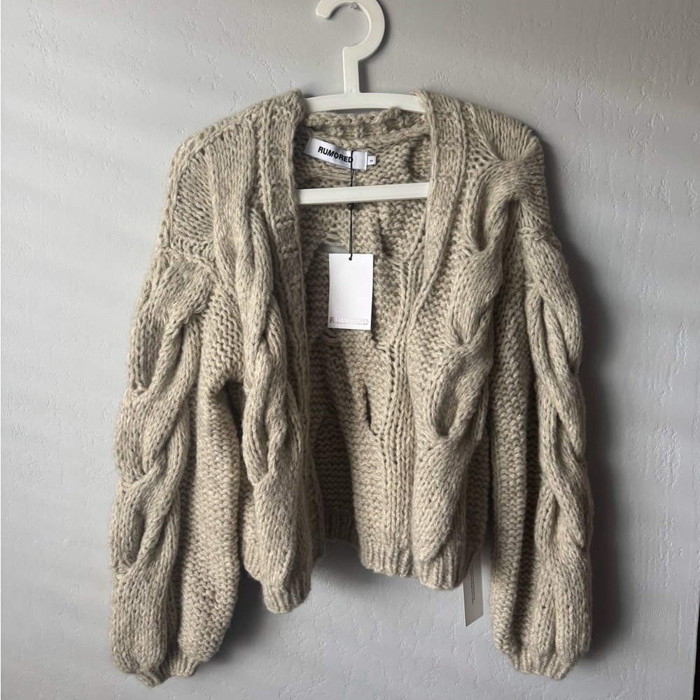 Rumored NWT Mimi Knit Cardigan - Picture 4 of 8